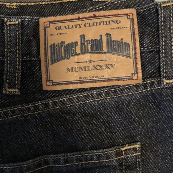 Tommy Hilfiger - Classic Straight Leg Blue Jeans - Men Size 40 x 32 - EXCELLENT - Picture 2 of 4